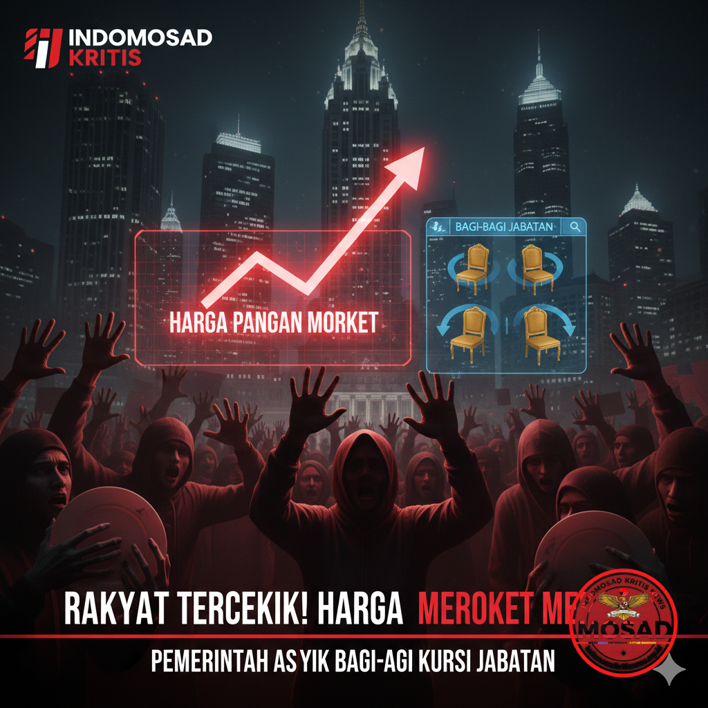 Evidence: RAKYAT TERCEKIK! HARGA PANGAN MEROKET TAJAM, PEMERINTAH ASYIK BAGI-BAGI KURSI JABATAN