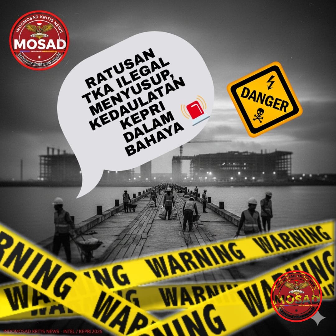 Evidence: SKANDAL KEK GALANG BATANG: RATUSAN TKA ILEGAL MENYUSUP, KEDAULATAN KEPRI DALAM BAHAYA! 🚩