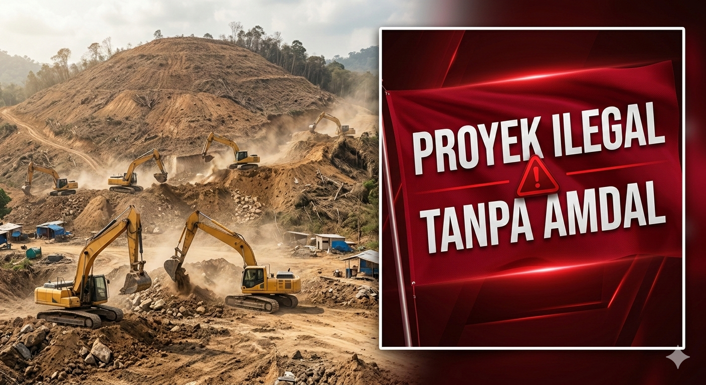 Evidence: BUKIT BATAM DIKULITI TANPA IZIN! SKANDAL PEMOTONGAN LAHAN BIDA ASRI 3: AMDAL GAIB, PEMERINTAH TUTUP MATA, RAKYAT TERANCAM BENCANA!