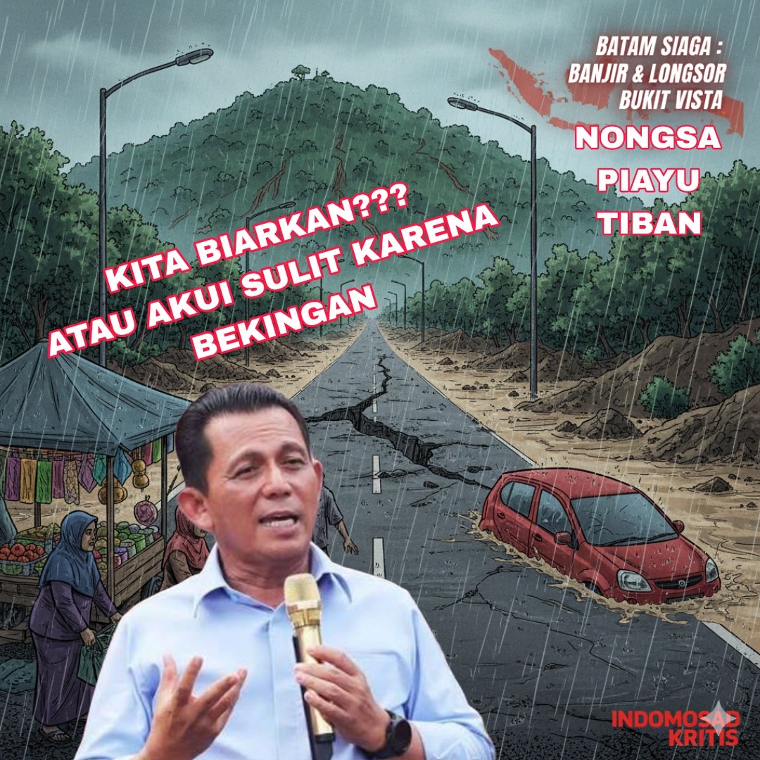Evidence: GUBERNUR KEPRI DALAM PUSARAN PEMBIARAN! BUKIT BATAM DIRAMPAS, REKLAMASI LIAR MERAPAL: SATPOL PP MANDUL, GAKKUM KLHK TERTIDUR, RAKYAT MENANTI NYALI!