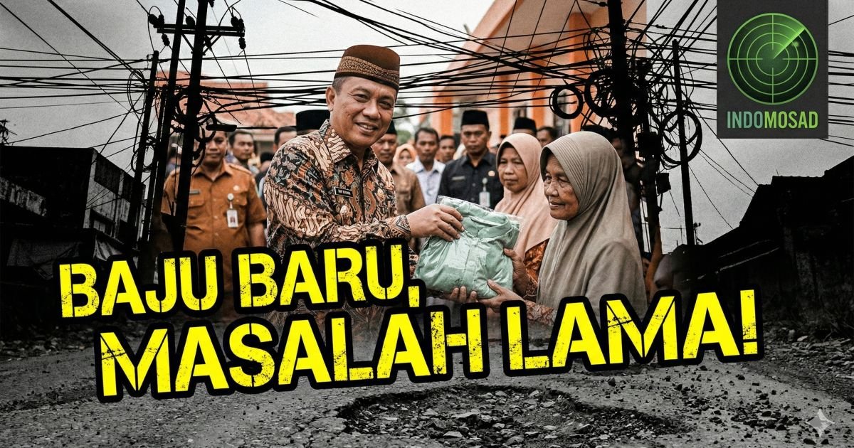 Evidence: SAFARI "BAJU MUSLIM" DI AIR LANGIT! DUET PENGUASA NATUNA TEBAR CENDERAMATA SAAT RAMADAN: DIPLOMASI SARUNG ATAU TIKET AMAN MENUJU 2026? RADAR INDOMOSAD: RAKYAT BUTUH SOLUSI LISTRIK DAN SINYAL, BUKAN SEKADAR PAKAIAN BARU!