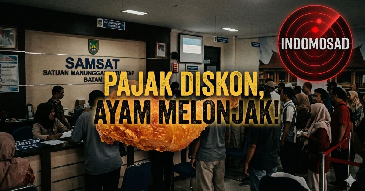 Evidence: "GULA-GULA" FISKAL KEPRI! INSENTIF PAJAK KENDARAAN KEMBALI DIKUCURKAN: KABAR GEMBIRA ATAU JEBAKAN BETMEN DEMI KEJAR TARGET SETORAN? RAKYAT DIMANJA DISKON SAAT HARGA PANGAN MELAMBUNG!