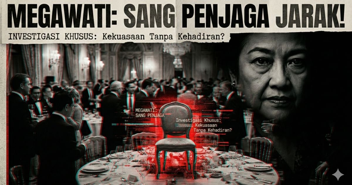 Evidence: KURSI KOSONG TEUKU UMAR! MEGAWATI ABSEN DI JAMUAN ISTANA: SINYAL PERLAWANAN TERAKHIR TERHADAP KOALISI "GEMUK", INDOMOSAD DETEKSI POROS OPOSISI JALANAN MULAI TERBENTUK?