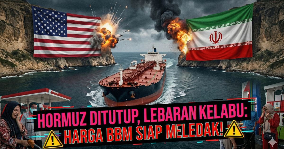 Evidence: DUNIA DI AMBANG KIAMAT ENERGI! SELAT HORMUZ JADI SANDERA: AMERIKA MAIN DUA KAKI, HARGA BBM BAKAL MELEDAK SAAT LEBARAN—NEGARA ADIDAYA SEDANG MENCARI "DARAH" BARU?