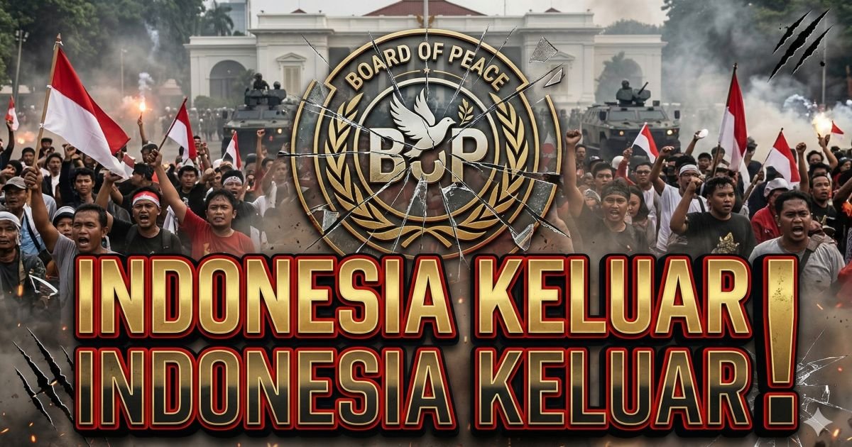 Evidence: SINYAL DARURAT DIPLOMASI! INDONESIA SIAP "CERAI" DARI BOARD OF PEACE: PRABOWO CIUM AROMA PENGKHANATAN AMERIKA-ISRAEL—HANYA JADI ALAT LEGITIMASI SERANGAN KE IRAN?