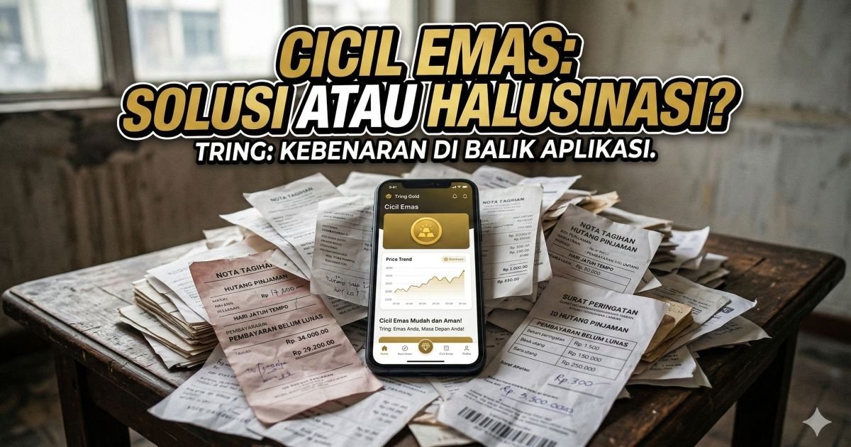 Evidence: EMAS ATAU BEBAN? TREN "CICIL EMAS" MELEDAK DI TENGAH KRISIS: INVESTASI CERDAS ATAU JEBAKAN UTANG BERKEDOK TABUNGAN MASA DEPAN? RADAR INDOMOSAD: AWAS BUNGA DI BALIK KILAU LOGAM MULIA!