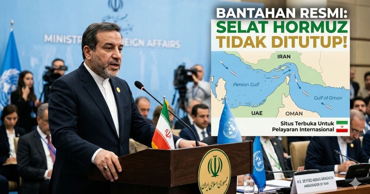 Evidence: TEHERAN BERSUARA! DUTA BESAR IRAN BANTAH TUTUP SELAT HORMUZ: "KAMI ADALAH PENJAGA LALU LINTAS GLOBAL, BUKAN PROVOKATOR PERANG"—TUDUHAN BARAT HANYA ISAPAN JEMPOL!