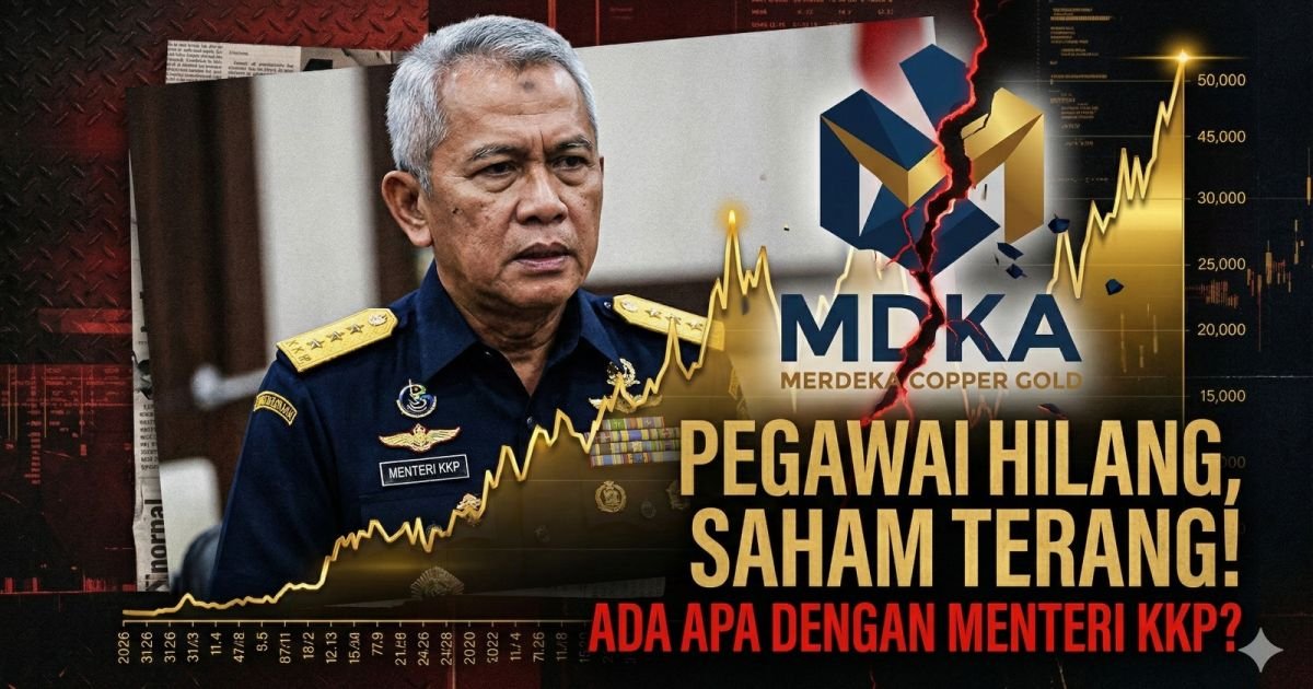Evidence: DI BALIK TRAGEDI PESAWAT IAT! MENTERI KKP TRENGGONO DIAM-DIAM GENGGAM 251 JUTA SAHAM EMAS MDKA: ANTARA TUGAS NEGARA DAN GURITA BISNIS PRIBADI—SIAPA YANG DIUNTUNGKAN DARI REJEKI NOMPLOK EMAS US$ 3.138/ONS?