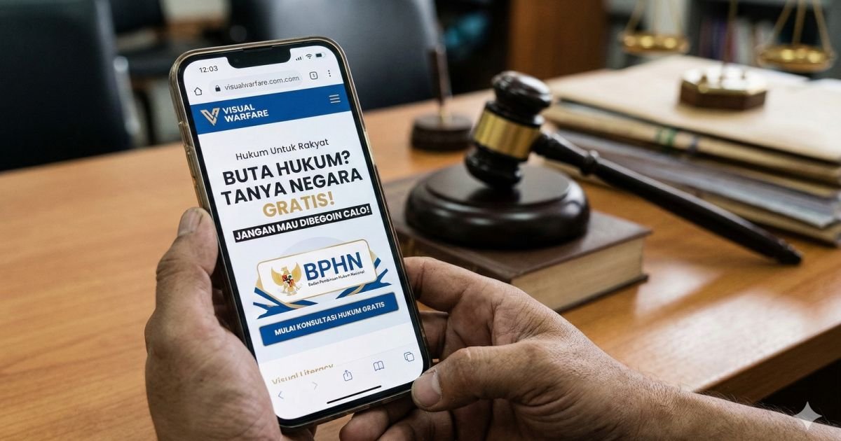 Evidence: HUKUM JANGAN BIKIN PANIK! BPHN BUKA "GERBANG DARURAT" KONSULTASI GRATIS: NEGARA SIAP JADI PENGACARA RAKYAT—RADAR INDOMOSAD: LAWAN MAFIA HUKUM DENGAN LITERASI, JANGAN MAU DIPERAS OKNUM LAGI!