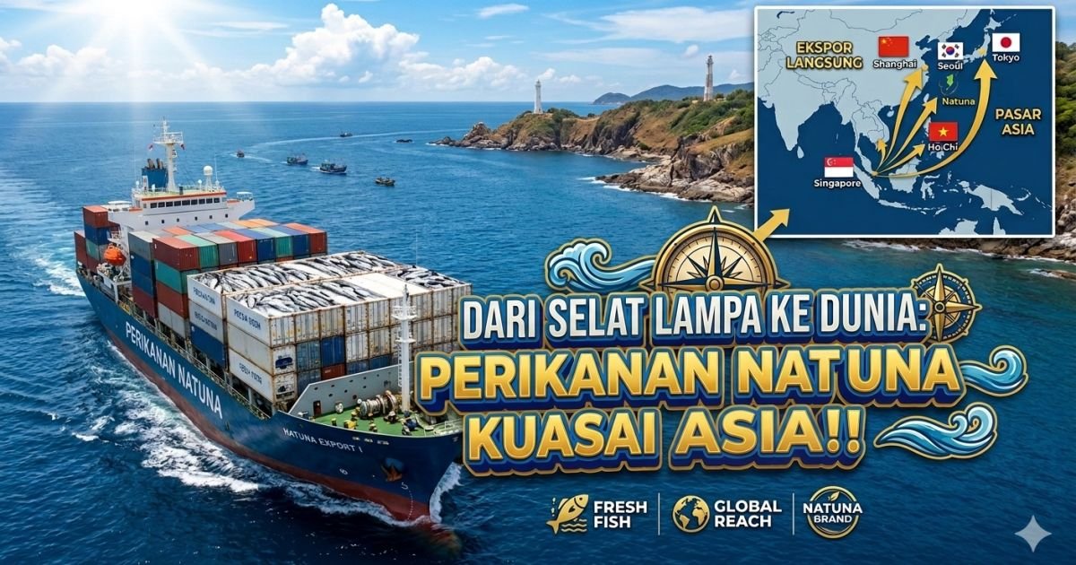 Evidence: EMAS BIRU NATUNA MENGGUNCANG ASIA! EKSPOR PERIKANAN TEMBUS PASAR GLOBAL TANPA TRANSIT: NELAYAN LOKAL JADI JURAGAN INTERNASIONAL—RADAR INDOMOSAD: KITA KUASAI LAUT, KITA KUASAI PASAR!