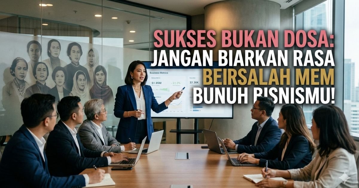 Evidence: HARI PEREMPUAN INTERNASIONAL: STOP "RASA BERSALAH" SAAT BISNIS MELEJIT! RADAR INDOMOSAD: PEREMPUAN BERDAYA BUKAN ANCAMAN, TAPI MOTOR UTAMA EKONOMI MASA DEPAN!