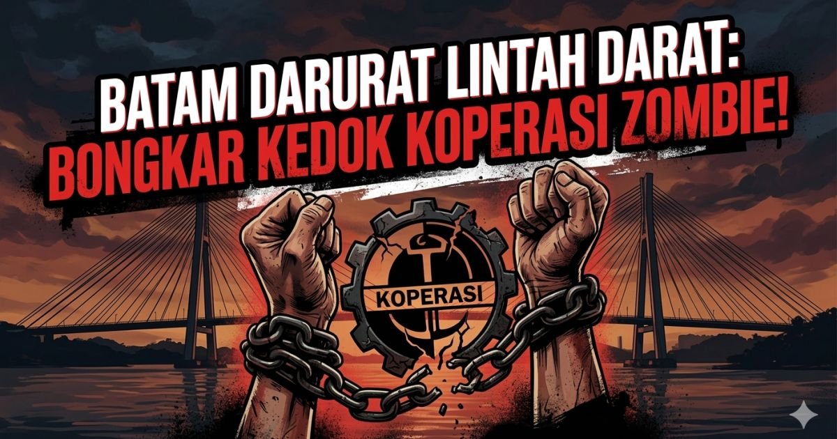 Evidence: BATAM DISERBU KOPERASI ZOMBIE! LINTAH DARAT BERKEDOK KOPERASI JERAT WARGA PESISIR: RADAR INDOMOSAD: RUU PERKOPERASIAN HARUS JADI ALAT GEPUK RENTENIR, JANGAN BIARKAN RAKYAT MATI PELAN-PELAN!