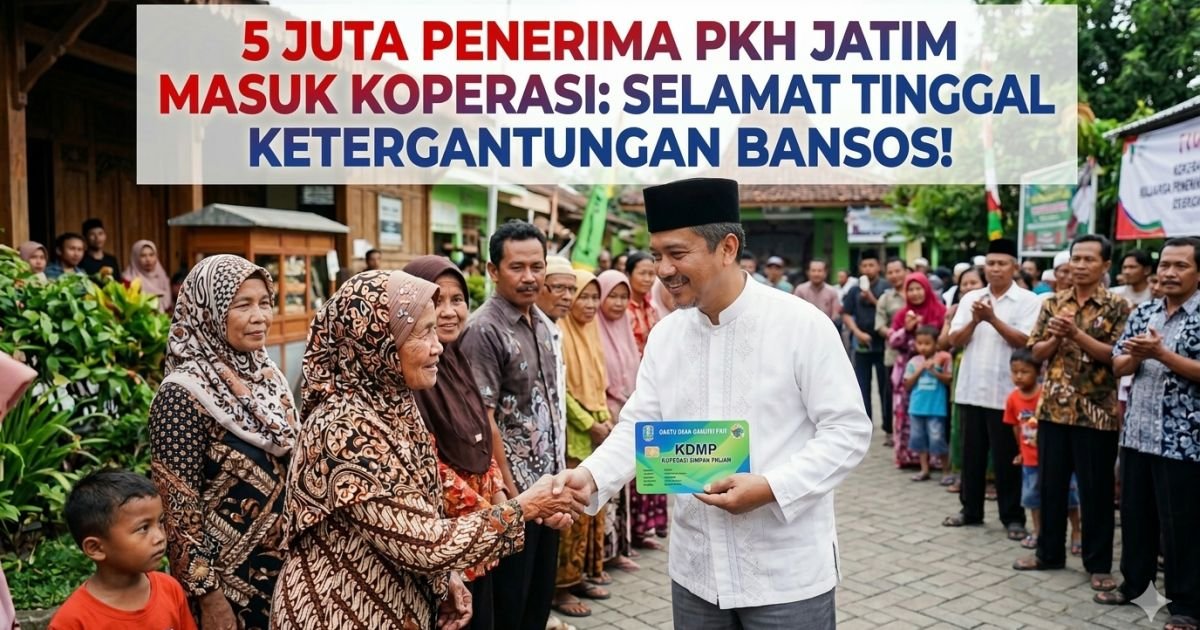Evidence: GEBRAKAN GUS IPUL DI PASURUAN! 5 JUTA PENERIMA PKH DI JATIM DIDORONG MASUK KOPERASI: RADAR INDOMOSAD: SAATNYA RAKYAT BERHENTI BERHARAP PADA BANSOS 3 BULANAN, WAKTUNYA JADI BOS DI DESA SENDIRI!