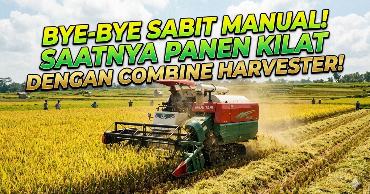 Evidence: REVOLUSI DI TENGAH SAWAH! COMBINE HARVESTER JADI "MALAIKAT PENYELAMAT" PANEN PADI: RADAR INDOMOSAD: PETANI MODERN NAIK KELAS, EFISIENSI MENINGKAT 90%, MASA DEPAN PANGAN ADA DI UJUNG TEKNOLOGI!