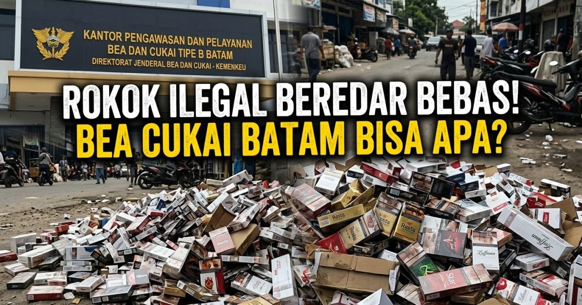 Evidence: BATAM BANJIR ROKOK ILEGAL! MAFIA TAK GENTAR OPERASI GEMPUR, OMBUDSMAN MULAI MELIRIK: RADAR INDOMOSAD: HMIND HINGGA MANCHESTER BEREDAR BEBAS, KERUGIAN NEGARA BOCOR TRILIUNAN RUPIAH!