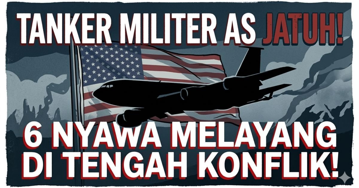 Evidence: CENTCOM BERDUKA! 6 TENTARA AS TEWAS JATUH BERSAMA PESAWAT KC-135: RADAR INDOMOSAD: TRAGEDI TANKER RAKSASA DI TENGAH PANASNYA KONFLIK TIMUR TENGAH—SABOTASE ATAU GAGAL MESIN?