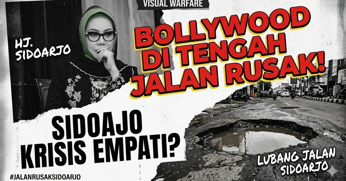 Evidence: SIDOARJO GEGER! BUKBER MEWAH ALA BOLLYWOOD SEKDA FENNY DICIBIR NETIZEN: RADAR INDOMOSAD: PRESTASI DIGITAL TERCORENG GAYA HIDUP? ANTARA JALAN RUSAK DAN PESTA PORA PEJABAT!