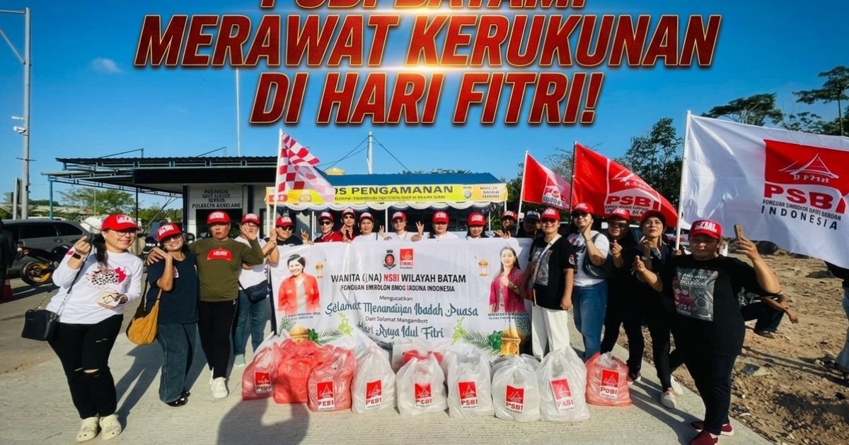 Evidence: ERATKAN PERSAUDARAAN DI HARI FITRI! WANITA PSBI WILAYAH BATAM TEBAR KEBAHAGIAAN LEWAT AKSI SOSIAL: RADAR INDOMOSAD: SIMBOL TOLERANSI DAN KEPEDULIAN NYATA DI TENGAH SEMARAK LEBARAN 1447 H!