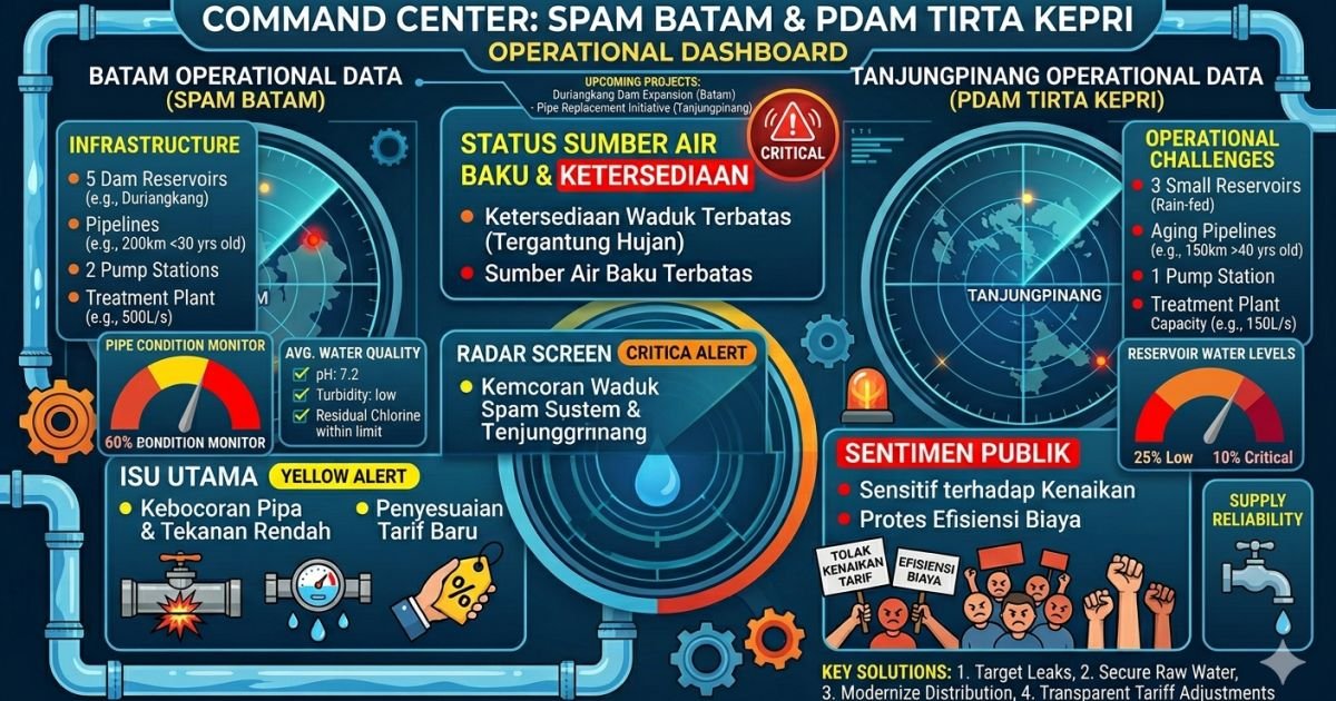 Evidence: TARIF AIR TANJUNGPINANG NAIK! BATAM SIAGA EFEK DOMINO: RADAR INDOMOSAD: KOMPARASI HARGA DAN KUALITAS LAYANAN, JANGAN BIARKAN RAKYAT JADI ATM OPERATOR!