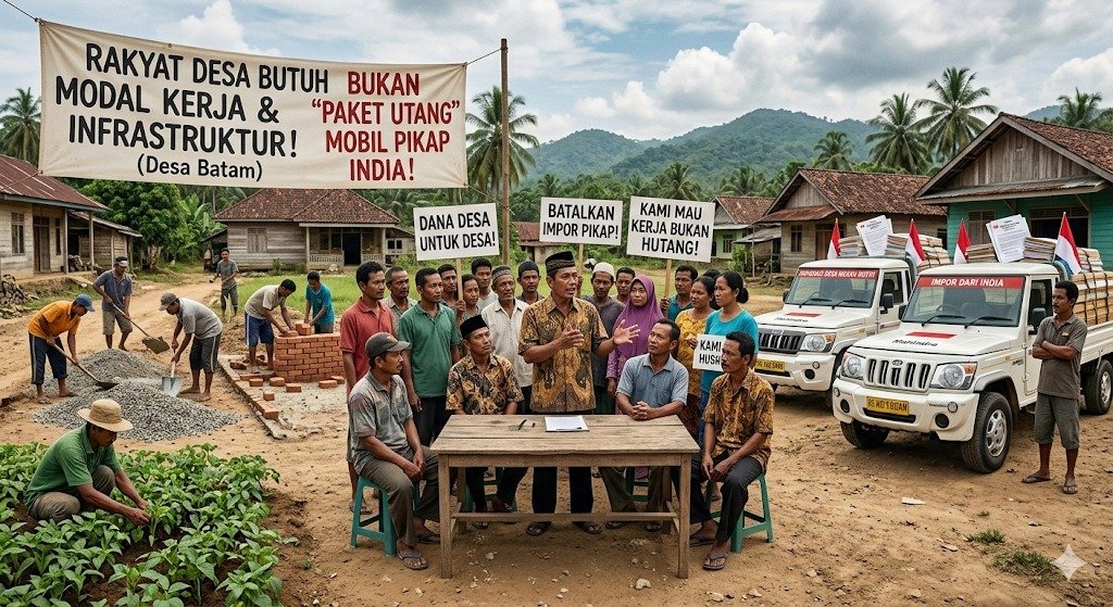 Evidence: SKANDAL "MERCEDES" DESA: IMPOR 105 RIBU PIKAP INDIA DIDUGA "SABOTASE" DANA DESA RP 40 TRILIUN PER TAHUN!