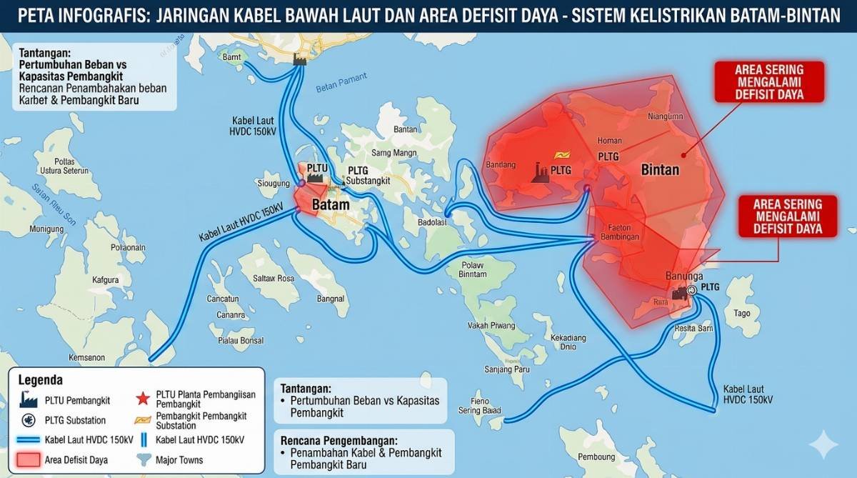 Evidence: DI BALIK PANASNYA MEJA DPRD: INTERKONEKSI BATAM-BINTAN, SOLUSI STRATEGIS ATAU "DRAINASE" ENERGI?