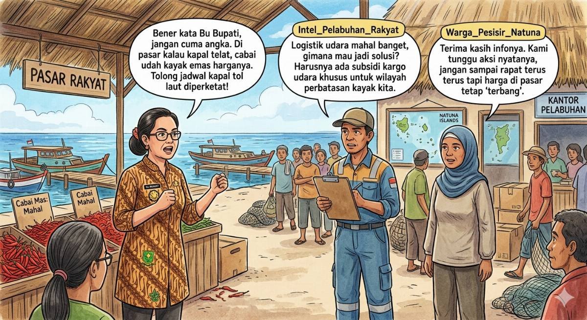 Evidence: BUPATI CEN SUI LAN PASANG BADAN: "INFLASI NATUNA BUKAN SEKADAR STATISTIK, TAPI SOAL PERUT RAKYAT!"