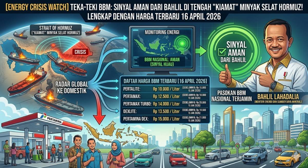 Evidence: TEKA-TEKI BBM: SINYAL AMAN DARI BAHLIL DI TENGAH "KIAMAT" MINYAK SELAT HORMUZ!